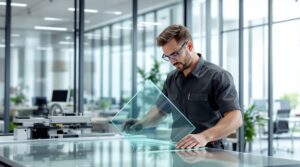 découpe double vitrage