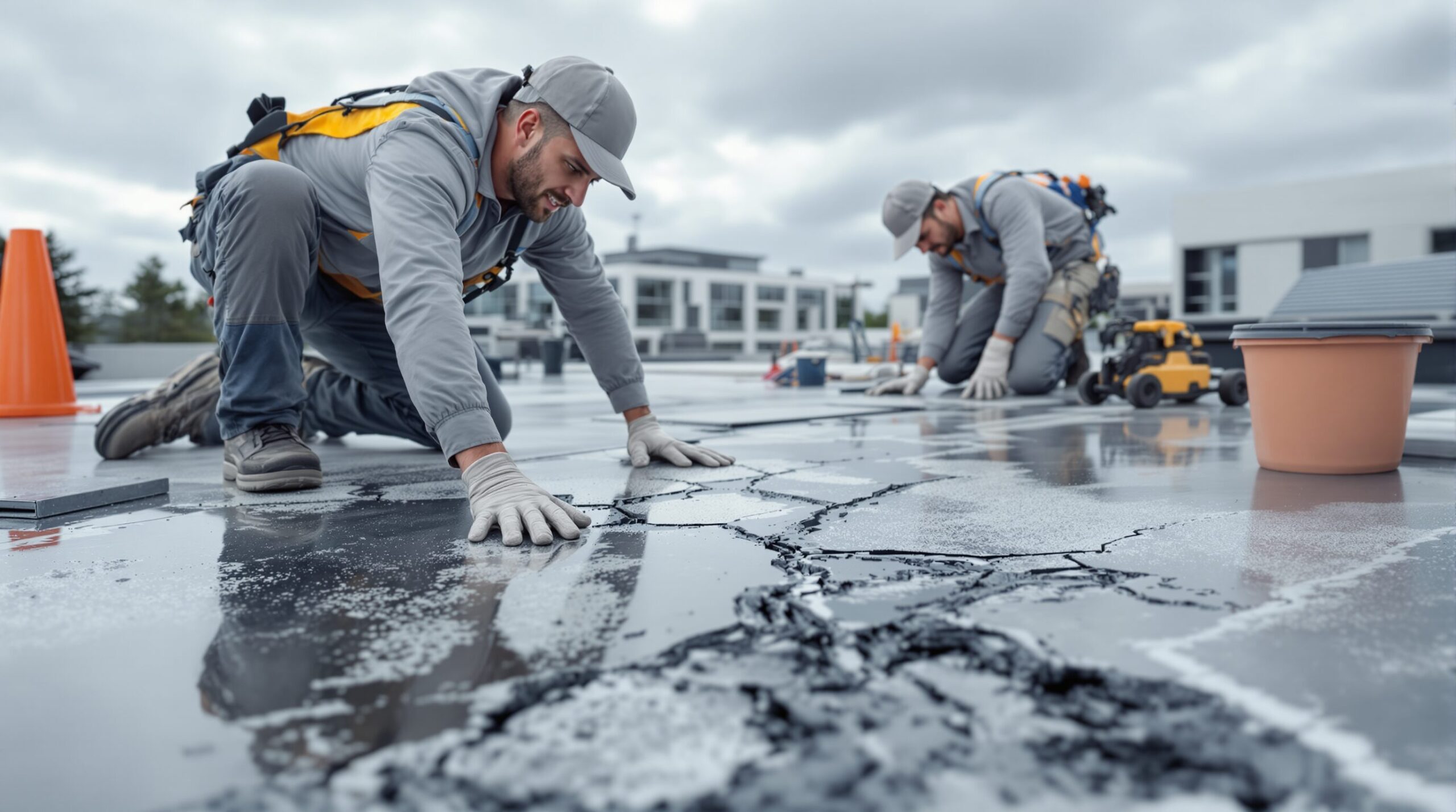 Toits plats : défis, entretien et solutions de réparation