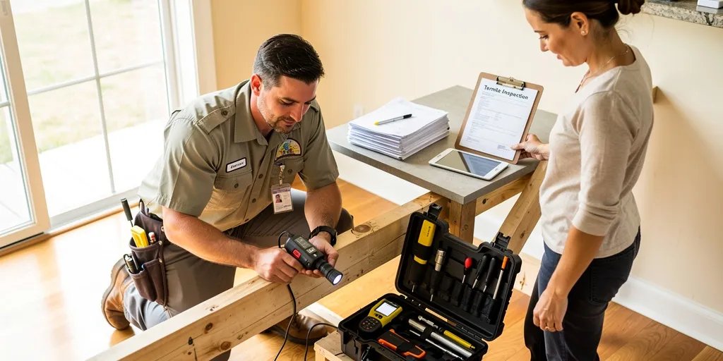 diagnostic termites vente maison