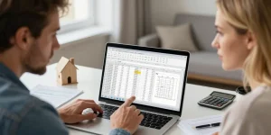 calcul excel pret immobilier