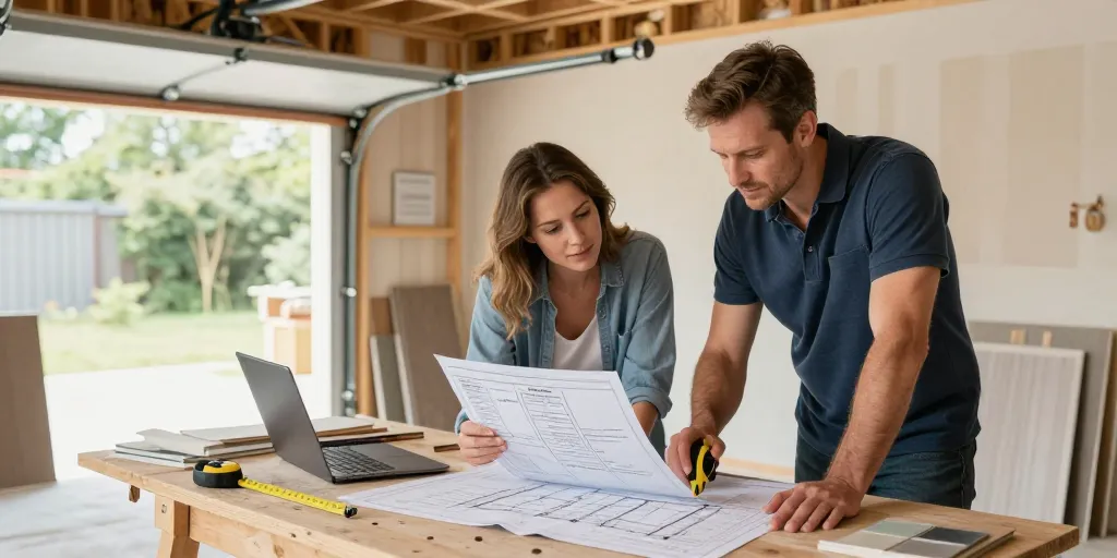 transformer garage en surface habitable