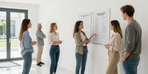 affiché respect des parties communes