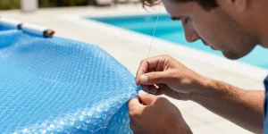 comment coudre une bâche à bulle