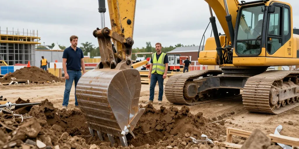 Un coup de godet trop profond, et le chantier s’arrête