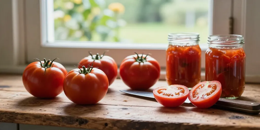 recette avec tomate du jardin